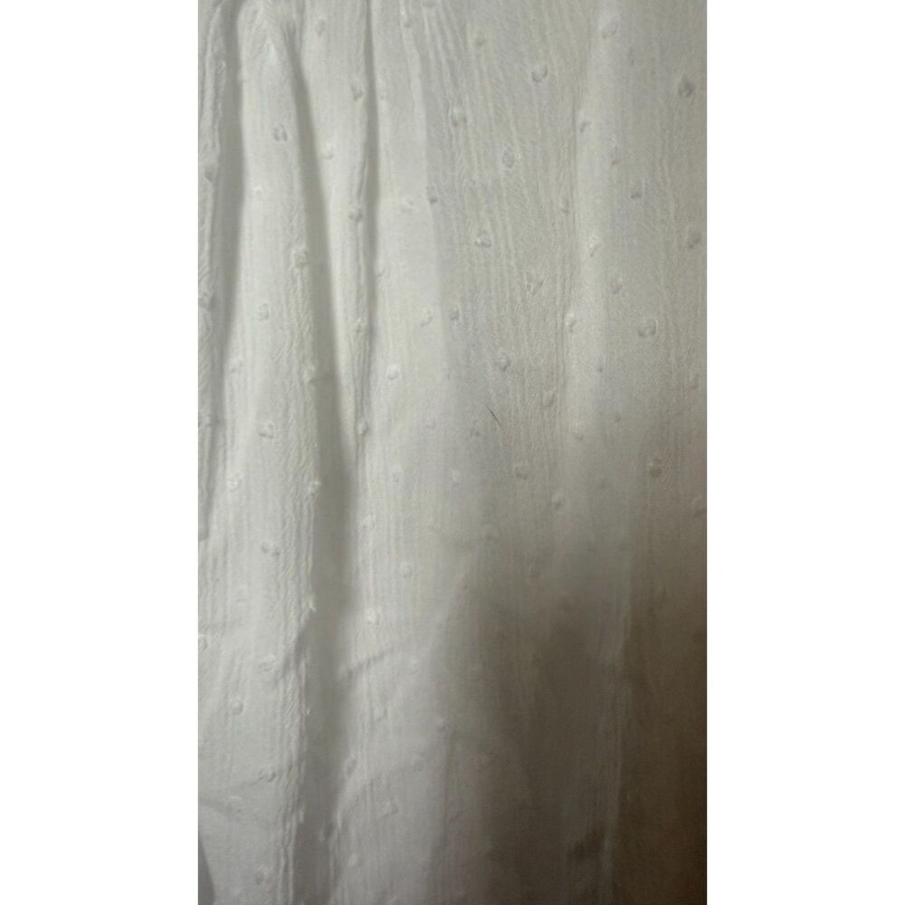 White Ruffle Tank Top - Picture 2 of 2